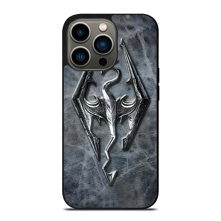 SKYRIM LOGO ELDER SCROLLS iPhone 13 Pro Case Cover