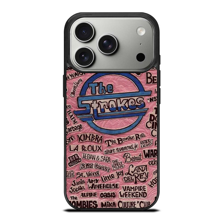 THE STROKES AND FAMOUS BAND LOGO iPhone 17 Pro Case Cover
