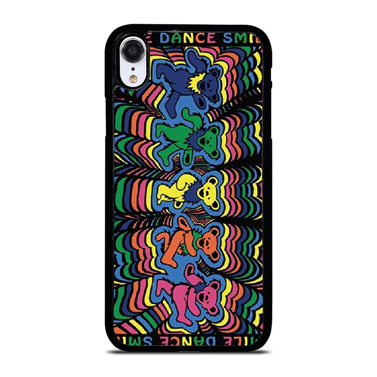 GRATEFUL DEAD SMILE DANCING BEARS iPhone XR Case Cover
