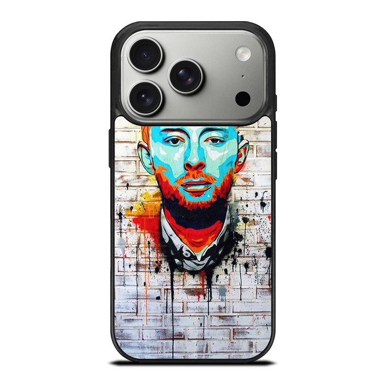 TOM YORKE RADIOHEAD ART iPhone 17 Pro Case Cover