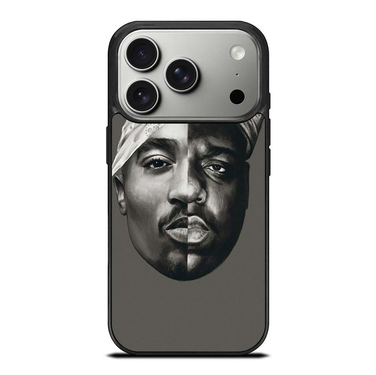 TUPAC AND NOTORIOUS BIG ART iPhone 17 Pro Case Cover