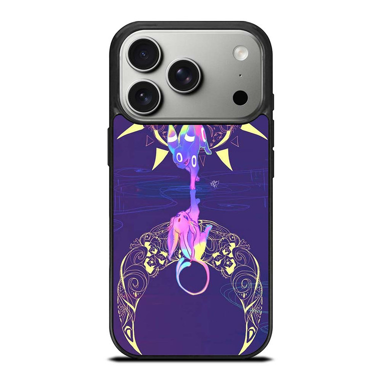 UMBREON SHINY POKEMON ART iPhone 17 Pro Case Cover