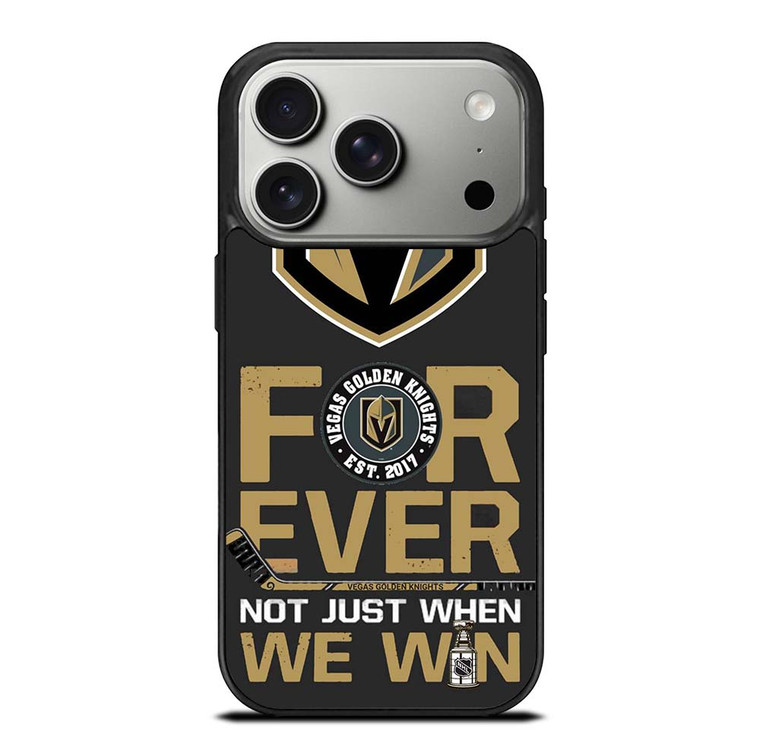 VEGAS GOLDEN KNIGHT FOR EVER NOY WHEN WE WIN iPhone 17 Pro Case Cover