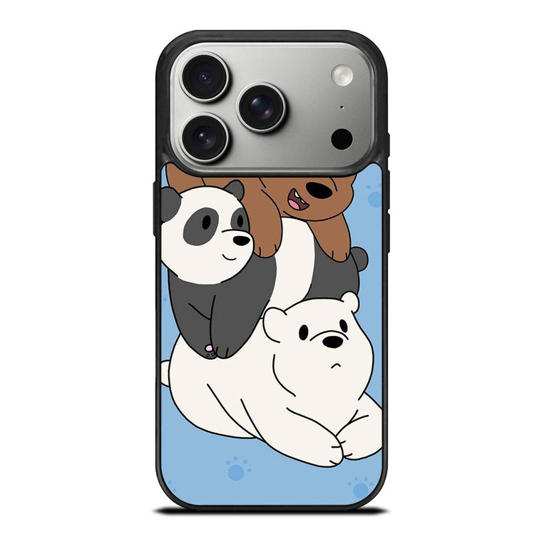 WE BARE BEARS CUTE CARTOON iPhone 17 Pro Case Cover