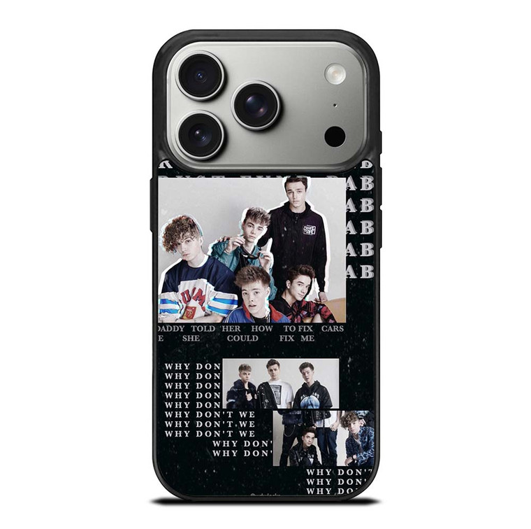 WHY DON'T WE 3 iPhone 17 Pro Case Cover