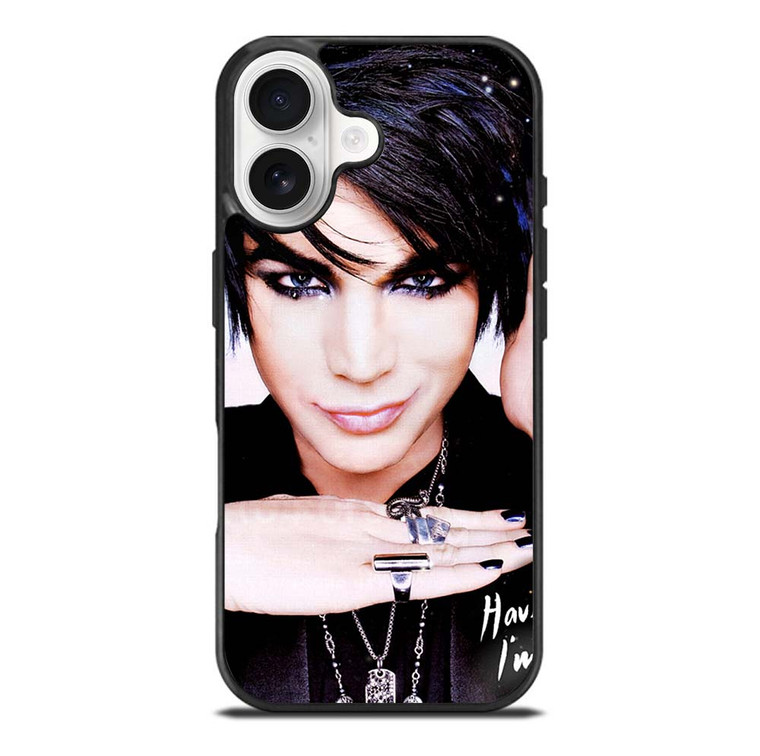 ADAM LAMBERT FACE iPhone 17 Case Cover