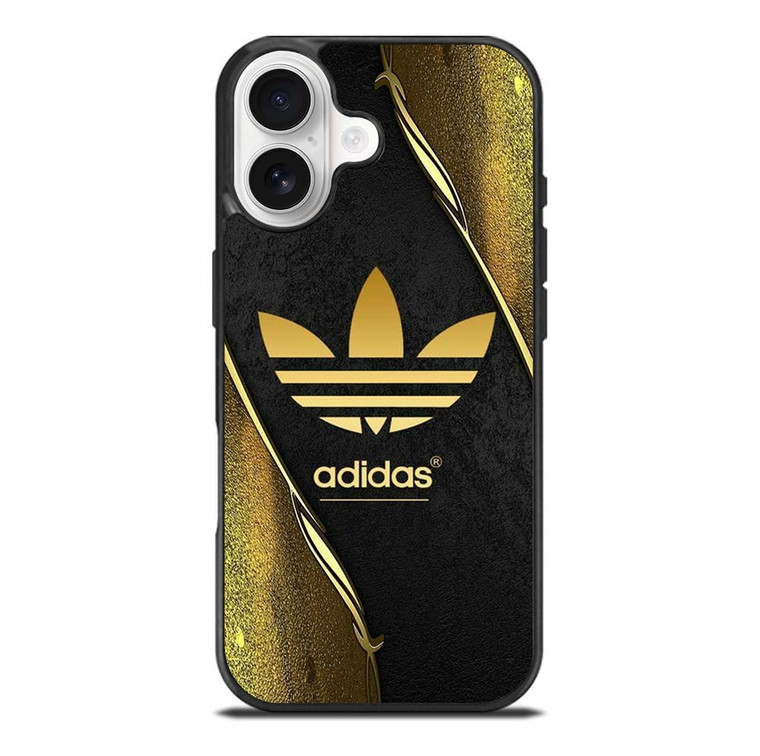 ADIDAS GOLD LOGO iPhone 17 Case Cover