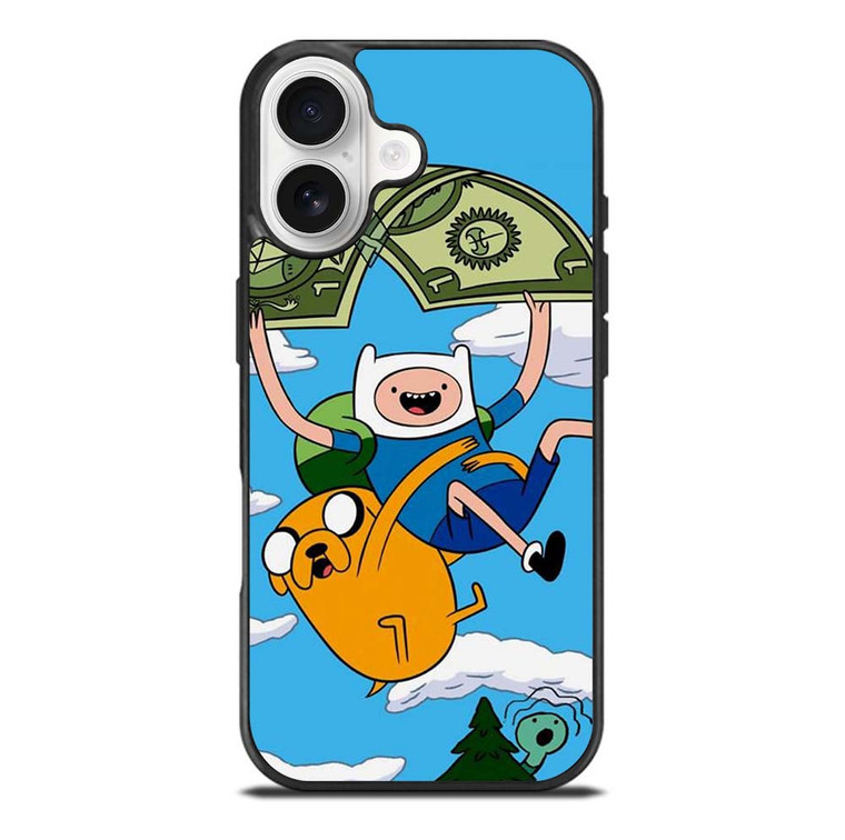 ADVENTURE TIME FINN AND JAKE MONEY iPhone 17 Case Cover