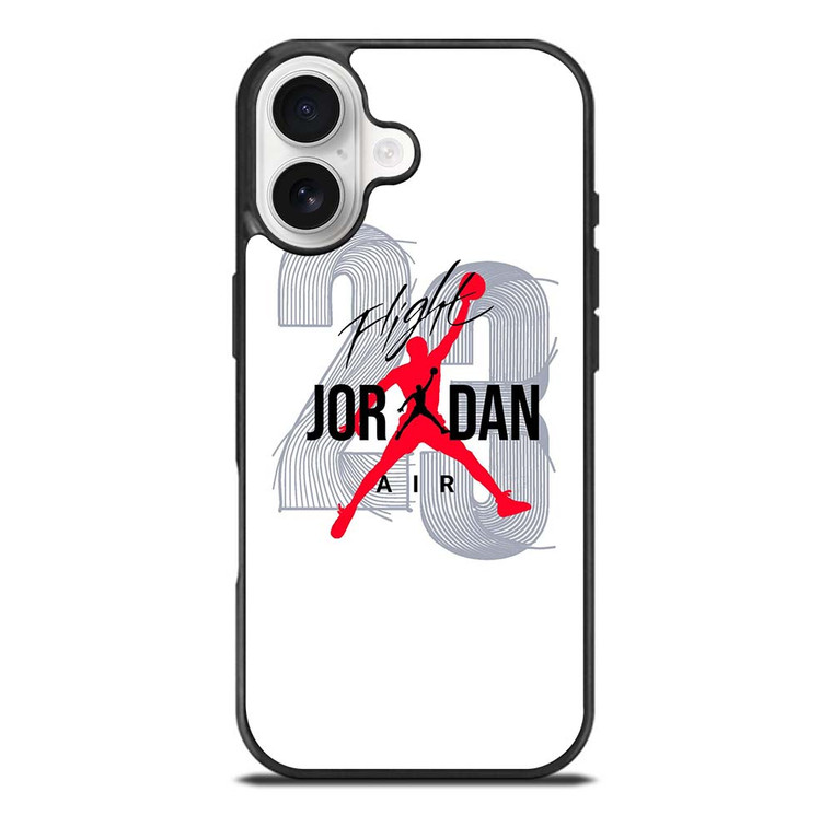 AIR JORDAN NIKE 23 FLIGHT LOGO iPhone 17 Case Cover