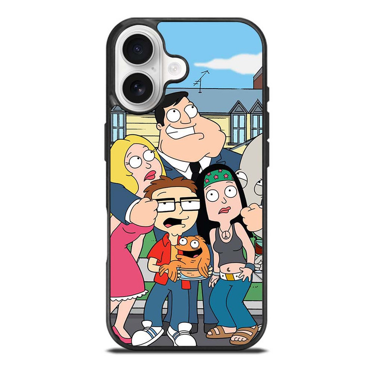 AMERICAN DAD ALL CAST iPhone 17 Case Cover