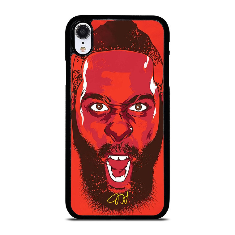 JAMES HARDEN HOUSTON ROCKET FACE iPhone XR Case Cover