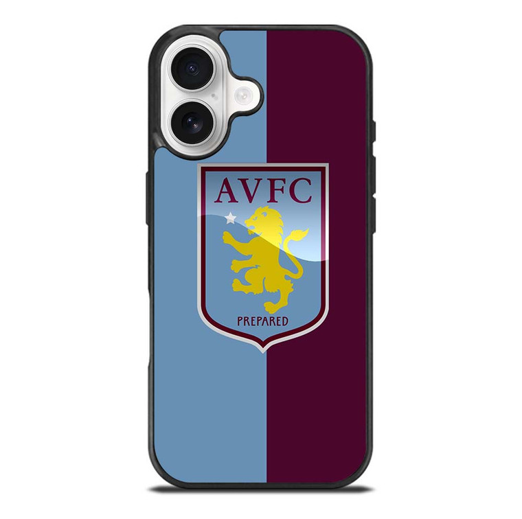 ASTON VILLA FC LOGO FOOTBALL CLUB iPhone 17 Case Cover