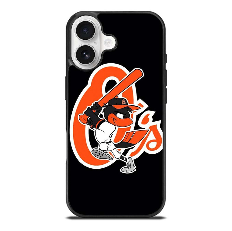 BALTIMORE ORIOLES LOGO BASEBALL TEAM MASCOT iPhone 17 Case Cover