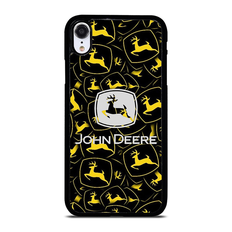 JOHN DEERE LOGO PATTERN iPhone XR Case Cover