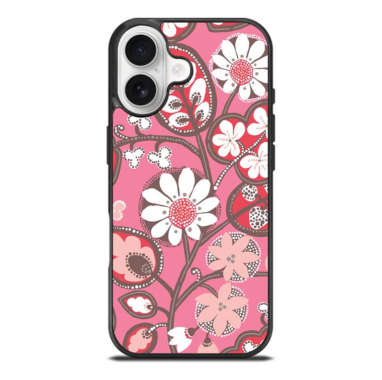 BLUSH PINK VERA BRADLEY PRINT iPhone 17 Case Cover