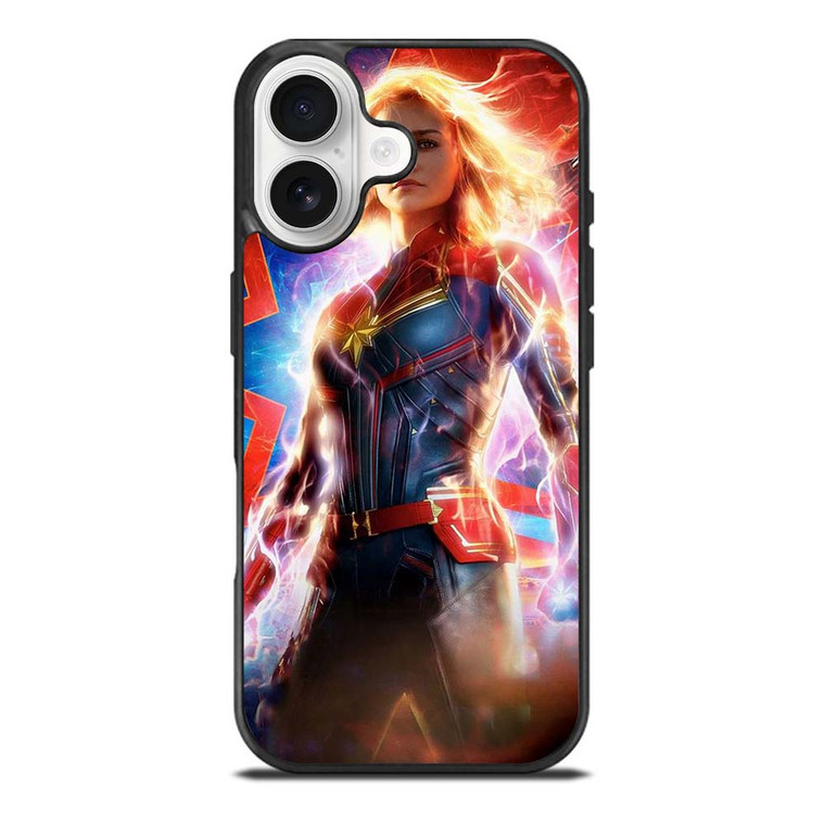 CAPTAIN MARVEL SUPER HERO iPhone 17 Case Cover