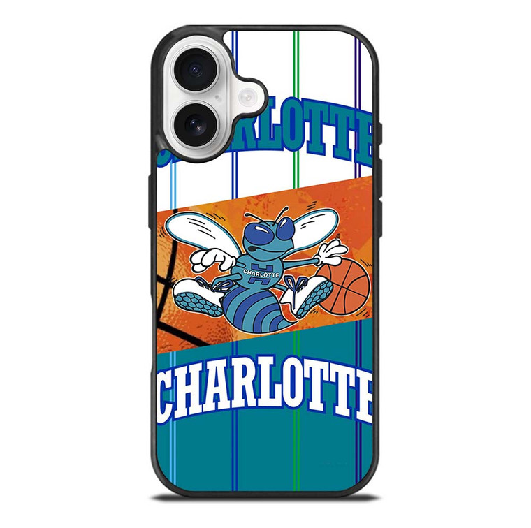 CHARLOTTE HORNETS BASKTEBALL LOGO iPhone 17 Case Cover