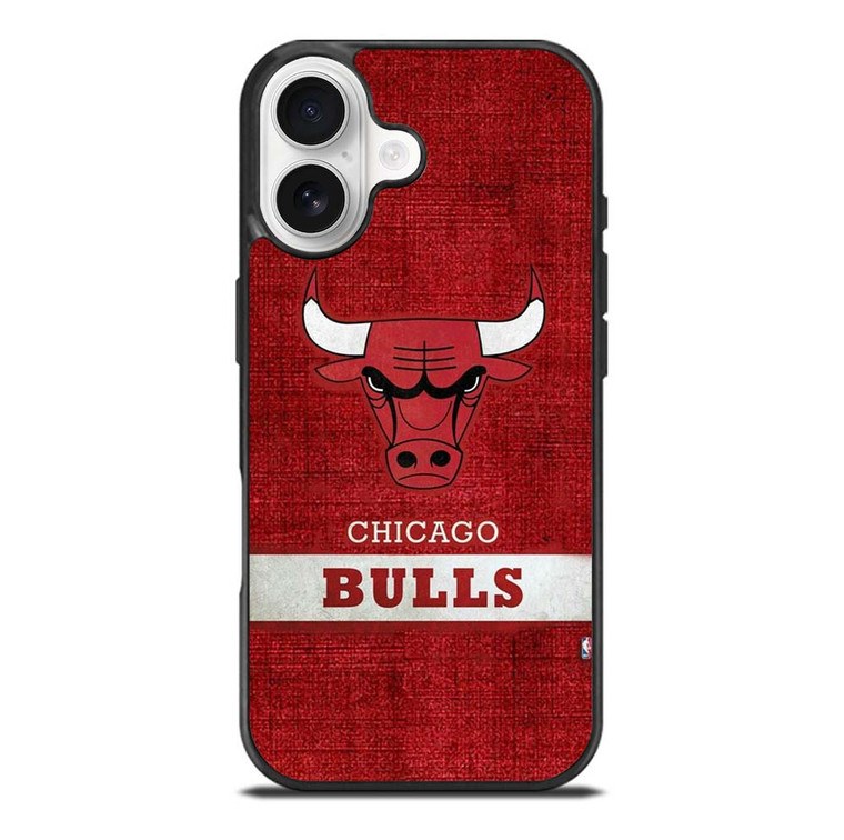 CHICAGO BULLS BASKETBALL TEAM LOGO iPhone 17 Case Cover
