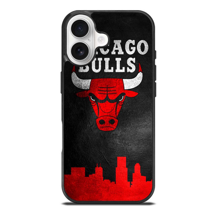 CHICAGO BULLS NBA LOGO iPhone 17 Case Cover