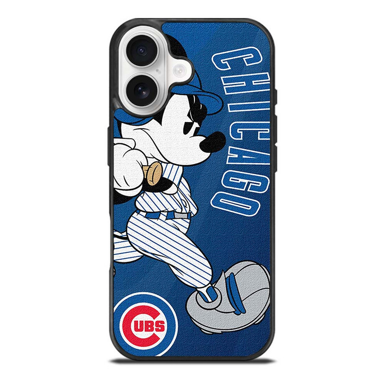CHICAGO CUBS LOGO MICKEY MOUSE iPhone 17 Case Cover