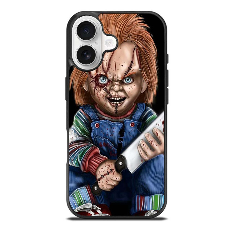 CHUCKY WITH KNIFE iPhone 17 Case Cover