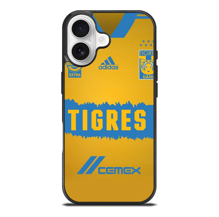 CLUB DE FUTBOL TIGRES UANL JERSEY iPhone 17 Case Cover
