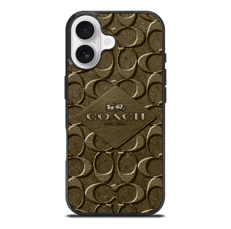 COACH NEW YORK LOGO iPhone 17 Case Cover