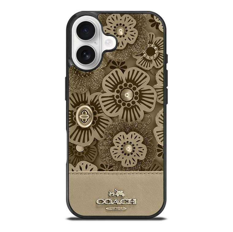 COACH NEW YORK TEA ROSE 2 iPhone 17 Case Cover