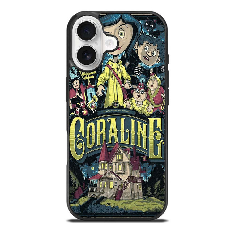 CORALINE CARTOON iPhone 17 Case Cover