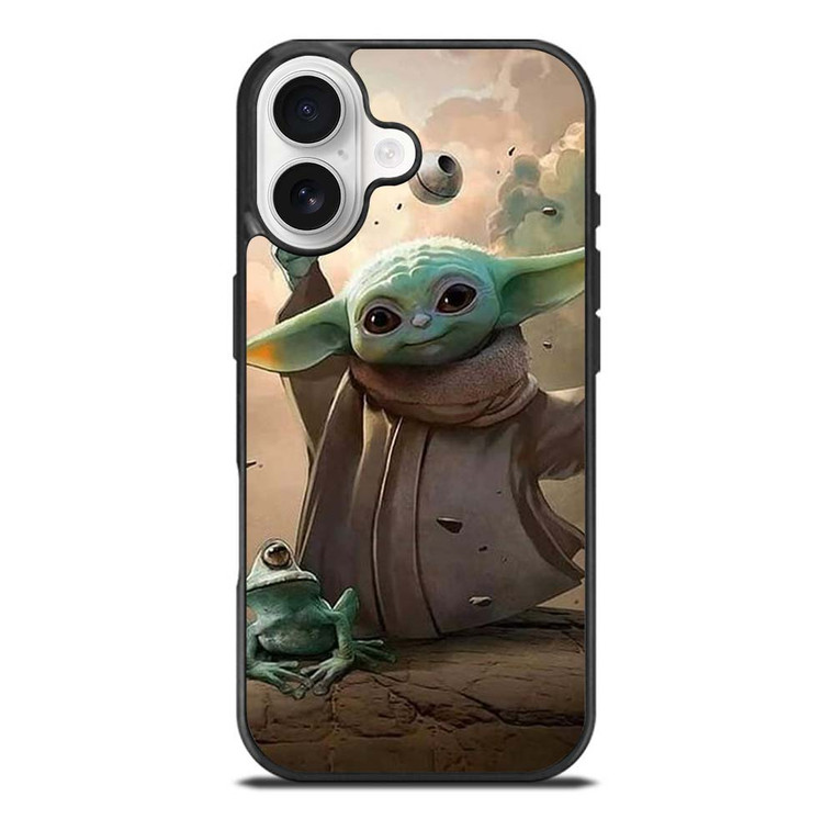 CUTE BABY YODA GROGU STAR WARS iPhone 17 Case Cover