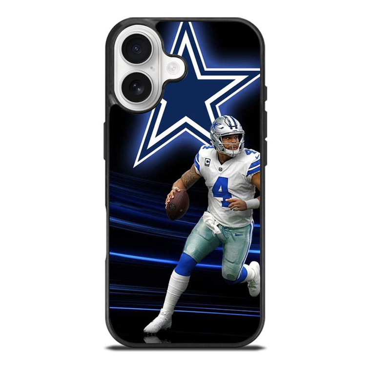 DAK PRESCOTT 4 DALLAS COWBOYS iPhone 17 Case Cover