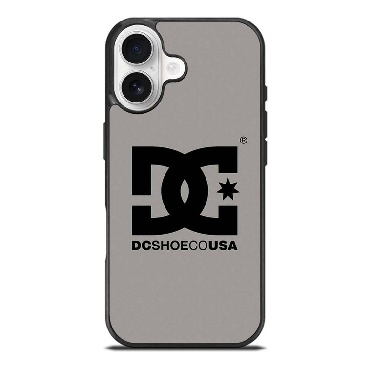 DC SHOE CO USA LOGO GREY iPhone 17 Case Cover