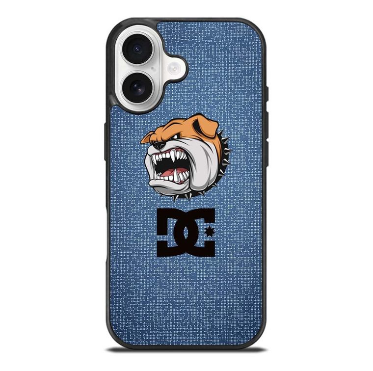 DC SKATE SHOES LOGO BULL DOG iPhone 17 Case Cover