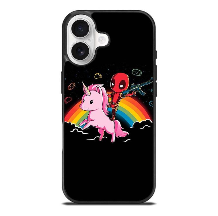 DEADPOOL AND UNICORN CUTE iPhone 17 Case Cover
