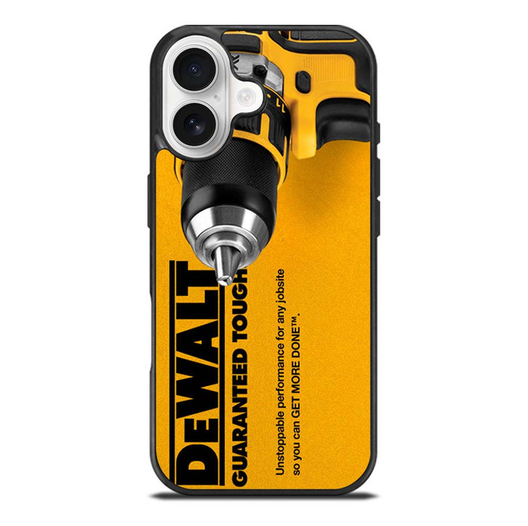 DEWALT GUARANTEED TOUGH LOGO iPhone 17 Case Cover