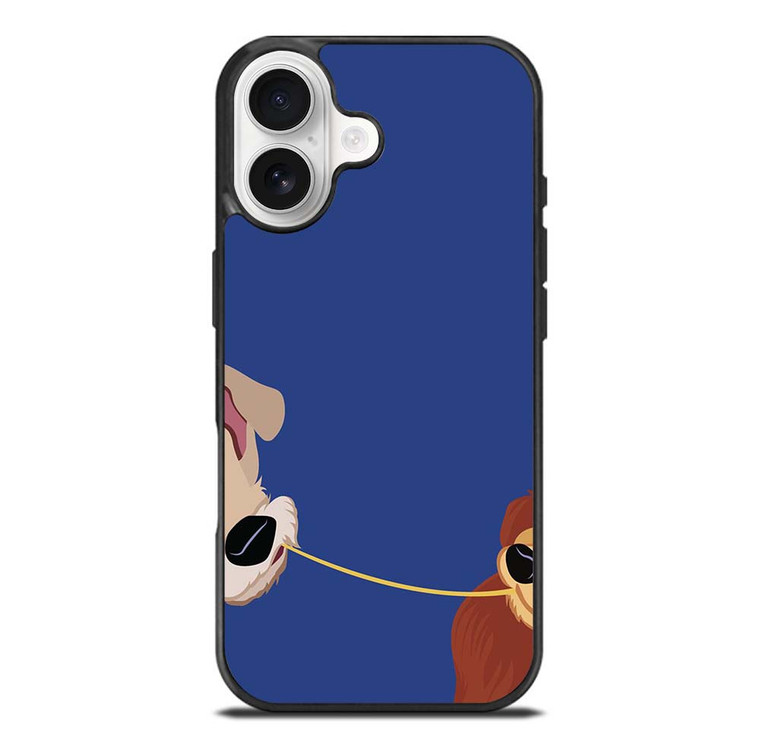 DISNEY LADY AND THE TRAMP CARTOON iPhone 17 Case Cover