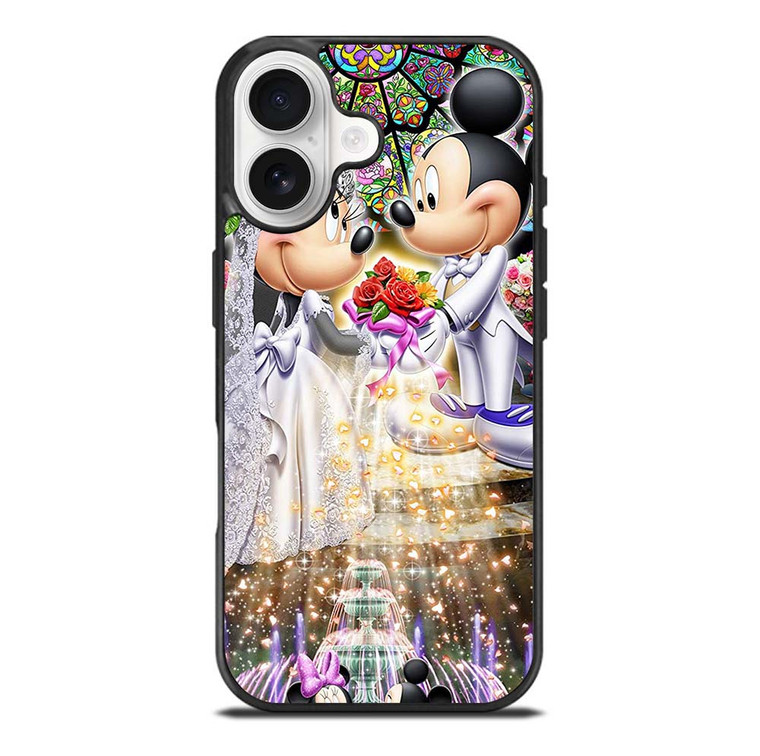 DISNEY MICKEY AND MINI MOUSE Wedding iPhone 17 Case Cover