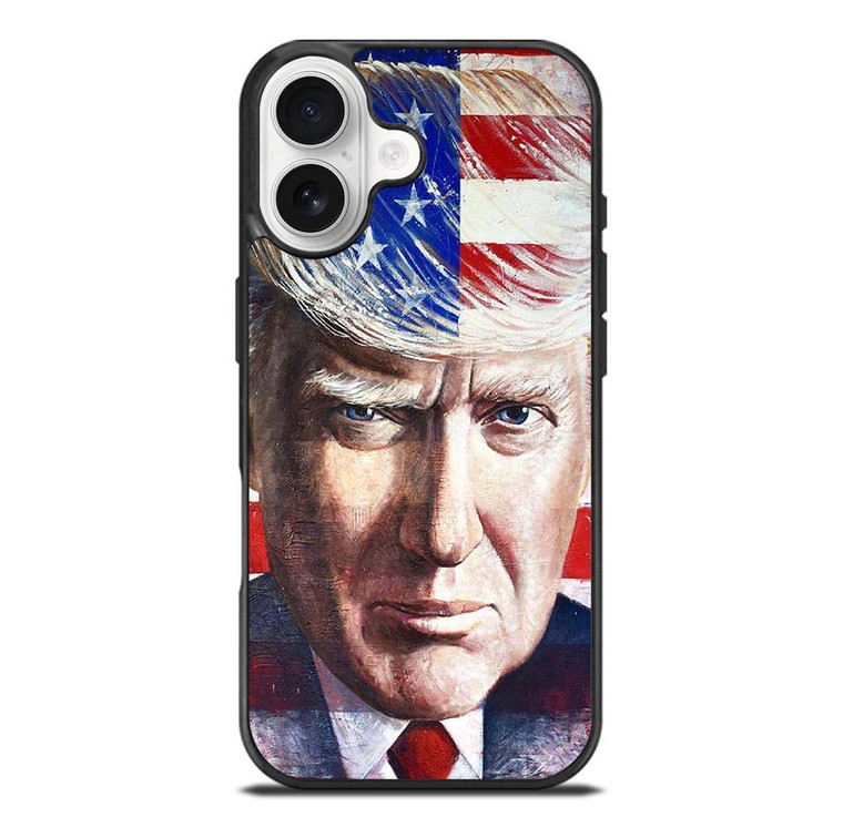 DONALD TRUMP FACE ART iPhone 17 Case Cover