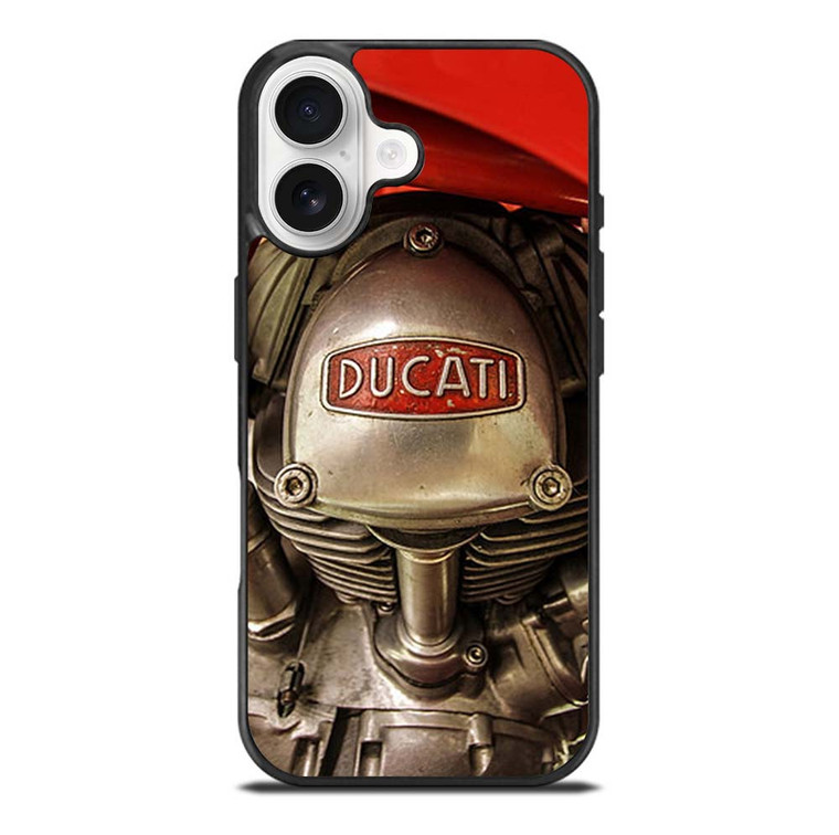 DUCATI ENGINE LOGO RETRO iPhone 17 Case Cover