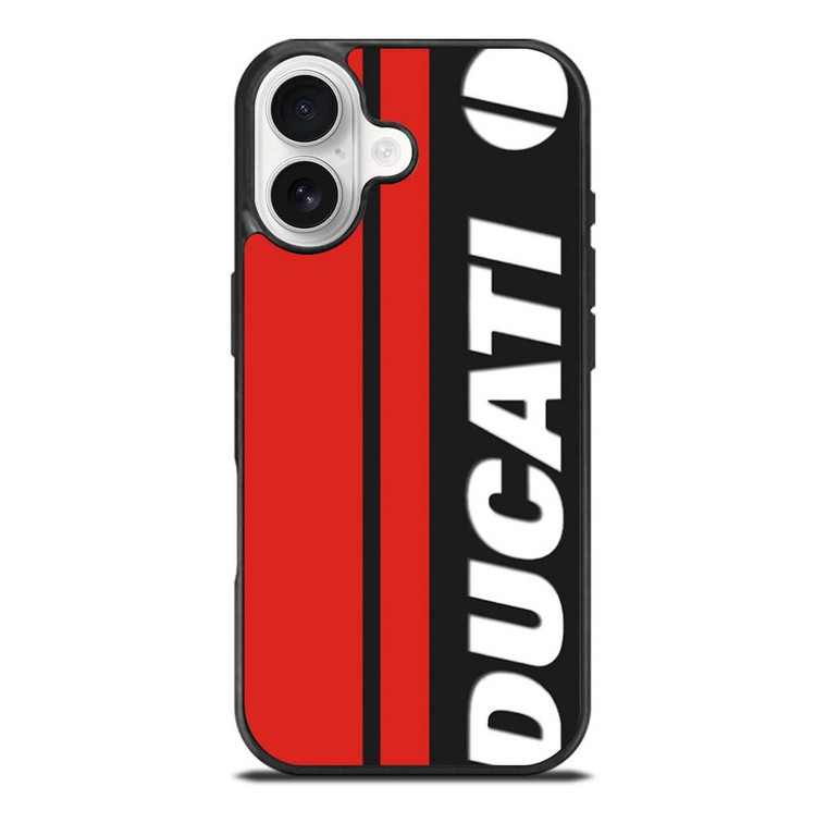 DUCATI MOTOR VERTICAL LOGO iPhone 17 Case Cover