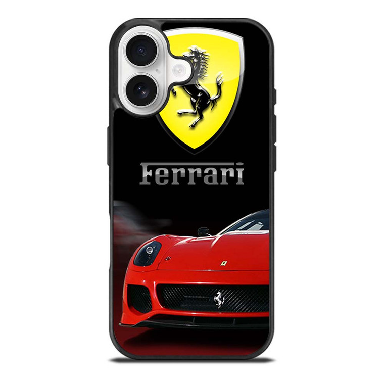 FERRARI RED CAR iPhone 17 Case Cover