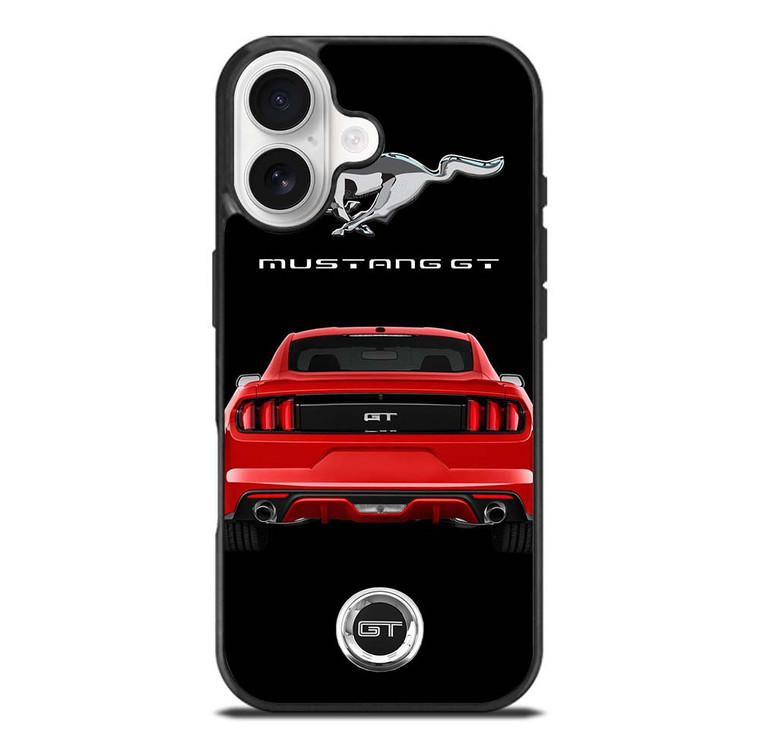 FORD MUSTANG GT RED CAR iPhone 17 Case Cover