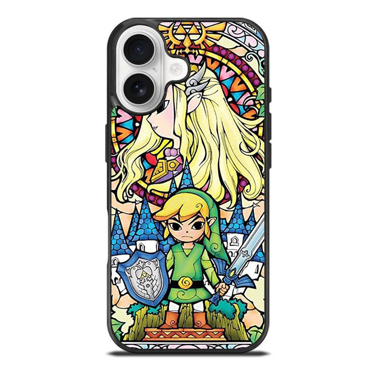 GAMES LEGEND OF ZELDA GLASS ART iPhone 17 Case Cover