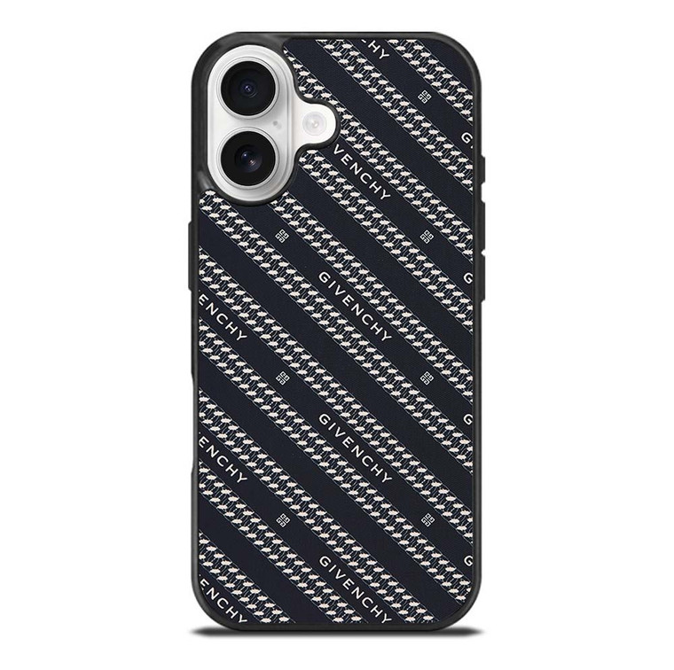 GIVENCHY PARIS LOGO PATTERN iPhone 17 Case Cover