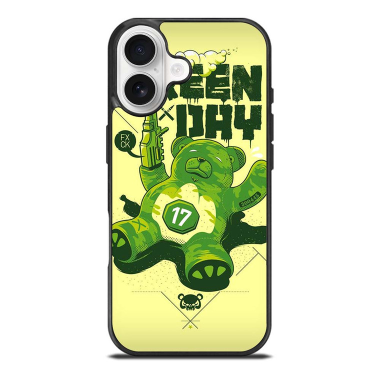 GREEN DAY BAND BEAR GUN iPhone 17 Case Cover