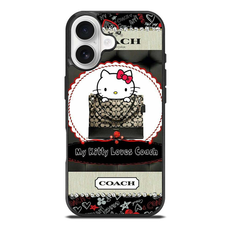 HELLO KITTY LOVES COACH iPhone 17 Case Cover