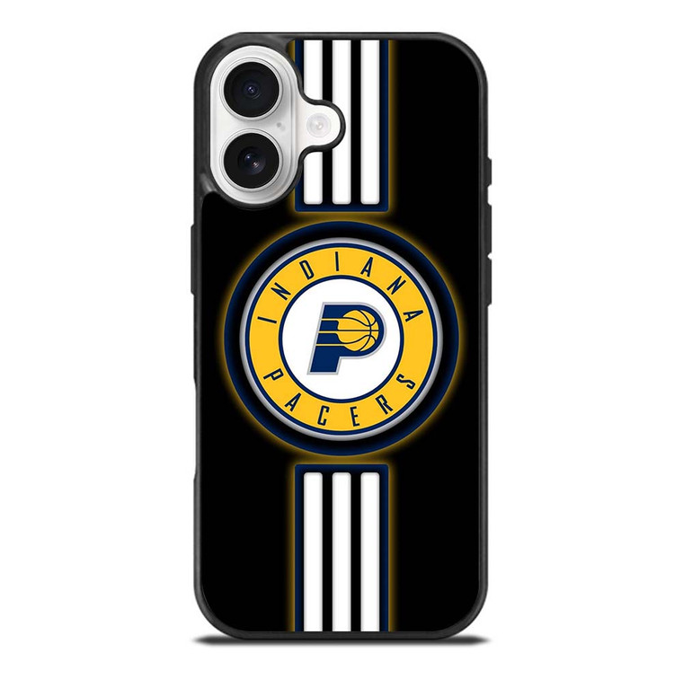 INDIANA PACERS STRIPE LOGO iPhone 17 Case Cover