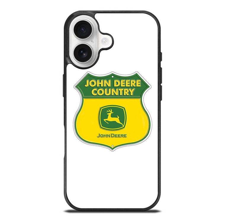 JOHN DEER COUNTRY TRACTOR LOGO iPhone 17 Case Cover