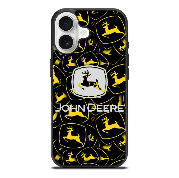 JOHN DEERE LOGO PATTERN iPhone 17 Case Cover