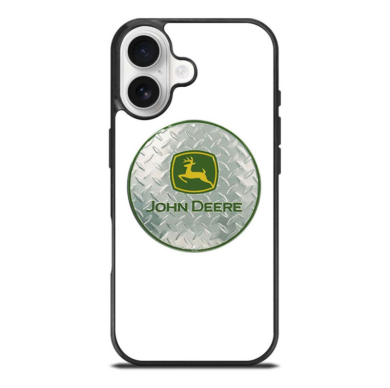 JOHN DEERE TRACTOR METAL LOGO iPhone 17 Case Cover